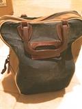 Canvas bowling bag/ball