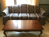Sofa and coffee table