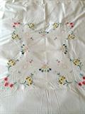 Embroidered linens