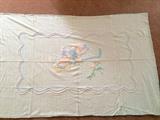 Chenille baby quilt