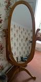 Lovely full-size mirror on stand