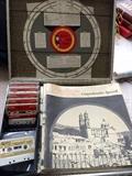 Bertliz comprehensive Spanish lessons in original briefcase (with airline tags)