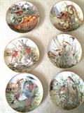 Franklin Mint Cecil Eakins collectible bird plates (there are 12 in all)
