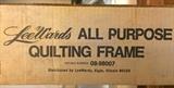 Quilting frame in original box with all pieces and assembly instructions