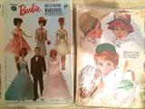 Vintage Barbie patterns and vintage hat patterns