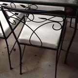 chairs with white cover seats