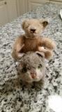 Tiny Steiff bear, SOLD, but Steiff cat is still available