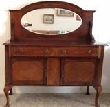 Vintage Sideboard with mirror.