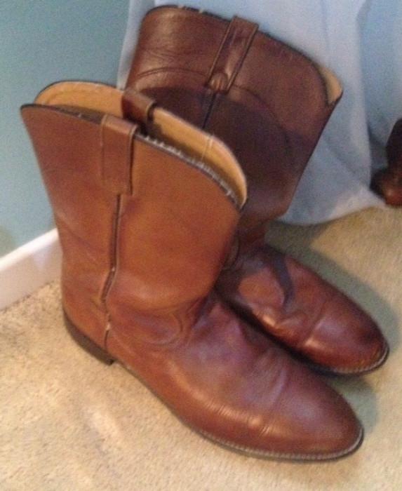 Fabulous Men's Leather Cowboy Boots