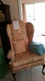 Wing chair comes as a pair