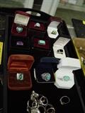 LOTS OF STERLING RINGS