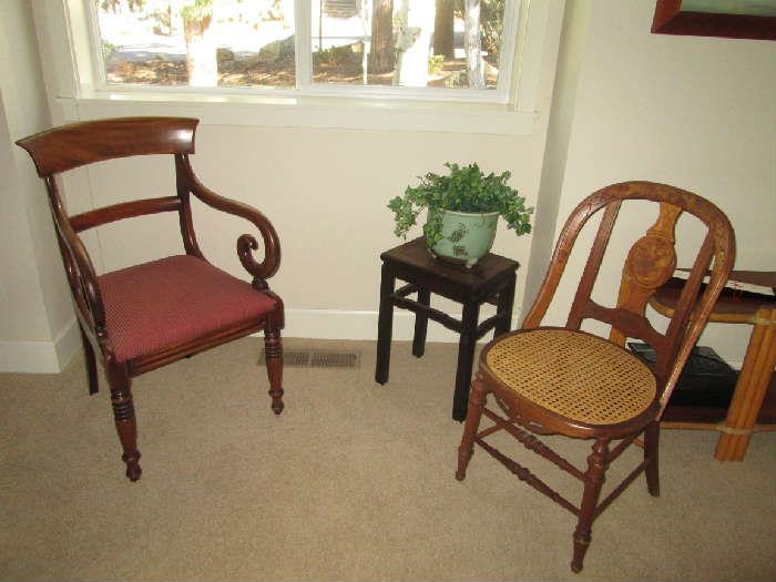 mid to late 1800's chairs