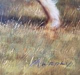 Original oil on canvas, artist Murphy