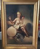 Original oil on canvas artist Rocca