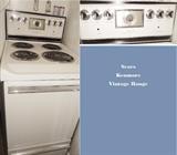 Narrow Kenmore oven/stove combination