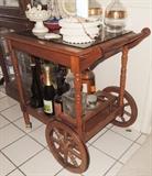 Old bar / serving cart