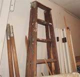 Tools, ladders, shutters