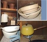 Corningware, crock pot & kitchen