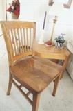 Solid wood antique chair