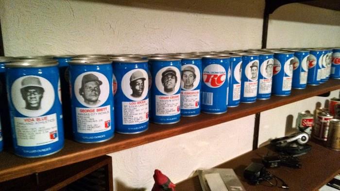 RC Cola baseball cans