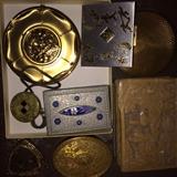 Collection of vintage compacts
