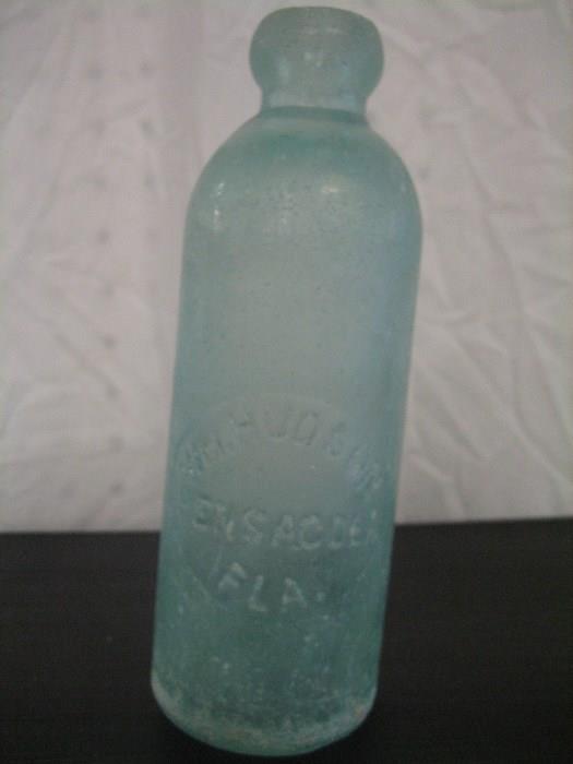 Rare WM Hudson Pensacola Florida Bottle