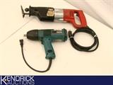 Milwaukee Sawzall and Makita Impact Gun
