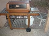 Older Charmglow gas grill.