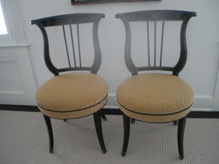 Pair of Harp Chairs