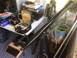 Old cameras & electronics & telescope 