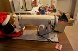 Sears sewing machine and cabinet