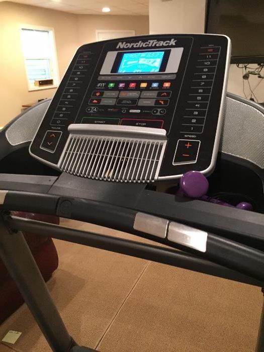 One year old treadmill from Sears NordicTrack C900i. Hardly Used.  Can't fit into new home. 
Description Item # 00624978000P Model # 24978 
Hop on the Advanced Cushioning NordicTrack Treadmill for a Healthier You 
Built for maximum results, the NordicTrack C900i advanced cushioning treadmill with its heavy-duty motor performs like a champ mile after mile. Boasting advanced cushioning that offers hard and soft surface options, you get to control your comfort. A vast workout library with iFit® technology lets you choose your workout. Add a wireless module, and you’ve got workout tracking, running and walking routes powered by Google Maps, as well as workouts for weight loss, race training and fitness that control your treadmill’s speed and incline automatically. 

An excellent in-home trainer, the advanced cushioning NordicTrack treadmill is a big, solid investment that’s easily controlled with one touch buttons. Get better results as you master your heart rate training with the included