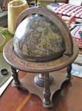 Globe on stand
