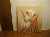 Large Silk Butterfly Art