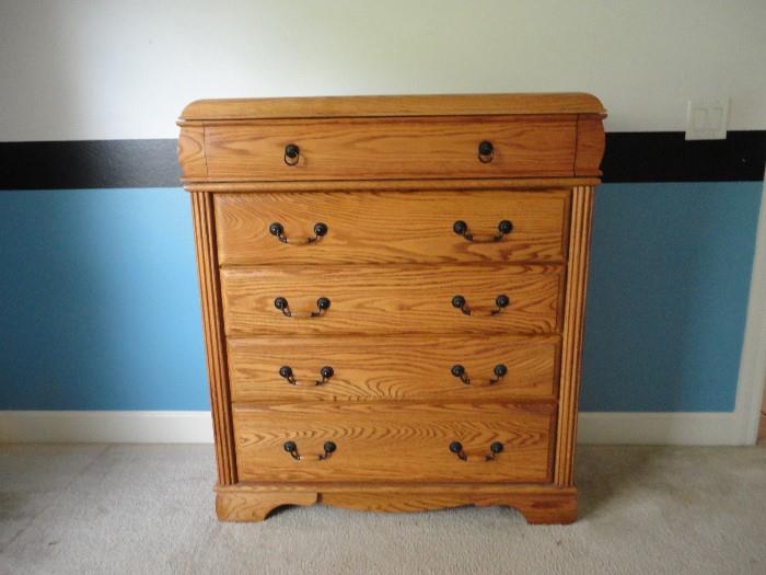 Chest of Drawers 46 tall x 39 wide Super Cool Top opens to hidden Jewelry Cabinet 