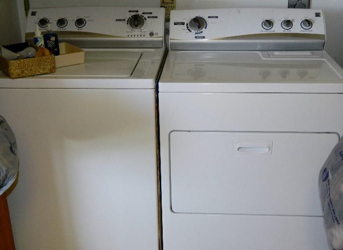 Kenmore Washer & Dryer, less than 3 years old!
