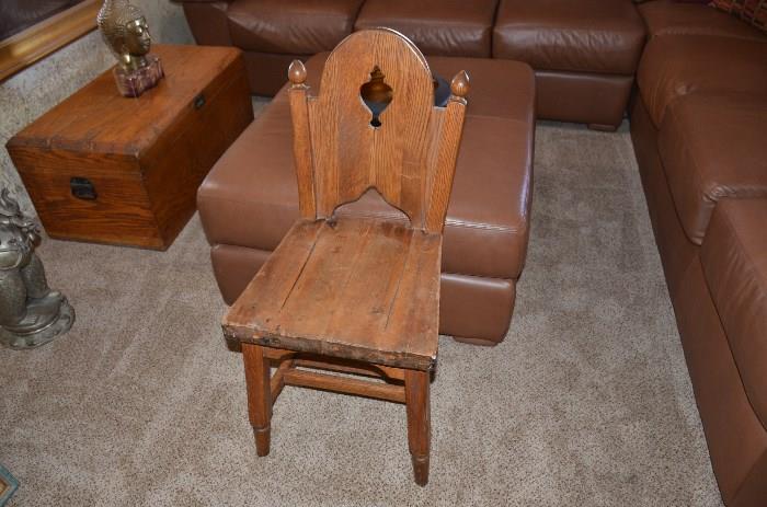 Antique Irish Chair