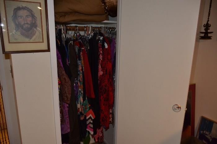 One of many closets of QUALITY women's clothing! 