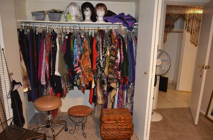 One of many closets of QUALITY women's clothing! 