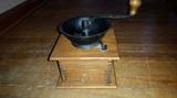 Antique coffee grinder