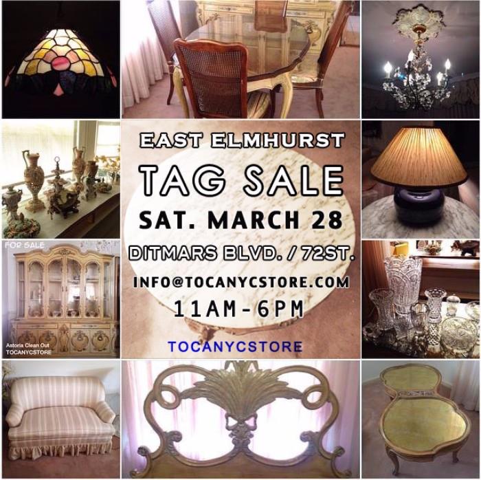 East Elmhurst Tag Sale / Clean out - pics will be added as new items keep popping up. 