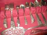 Silver Plate Flatware Set