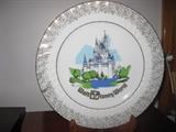Walt Disney world Plate (70's)