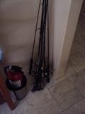 fishing poles