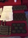 cast iron baking molds