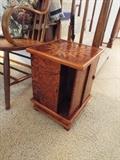Moroccan inlaid CD table