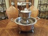 Vintage Moroccan coffee/tea pot & brazier