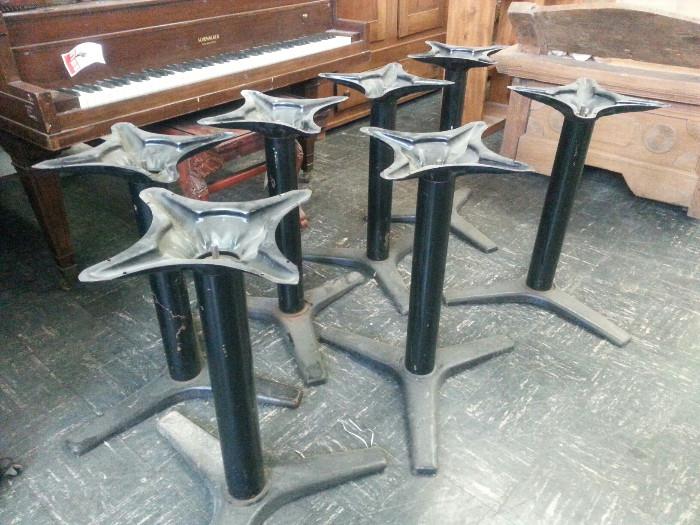 bistro table bases