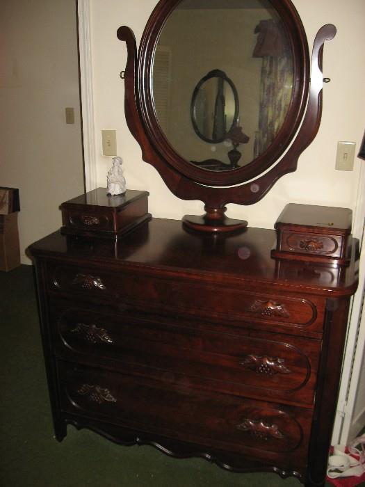 Lillian Russell Dresser with Mirror