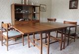 Mid Century Danish Modern Dining Set by American of Martinsville.  Just lovely.